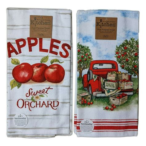 Apple Kitchen Towels