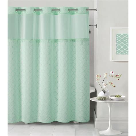 Aqua Blue Shower Curtain