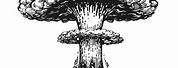 Atomic Bomb Explosion Drawing