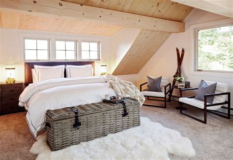 Attic Bedroom with Slanted Walls
