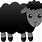 Baby Black Sheep Cartoon