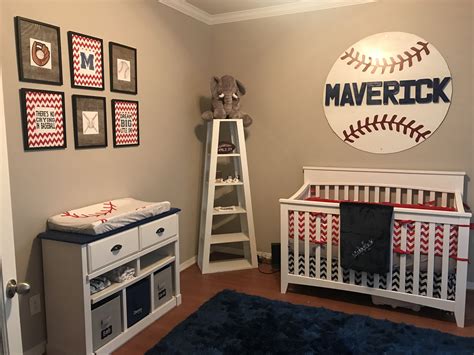 Baby Boy Baseball Room
