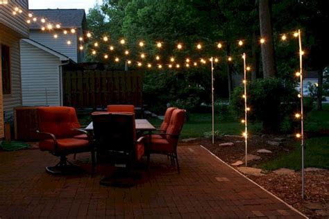Back Yard Lighting Ideas DIY