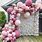 Balloon Garland with Flowers
