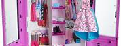 Barbie Closet Wardrobe with Hangers