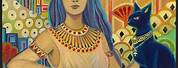 Bast Egyptian Cat Goddess