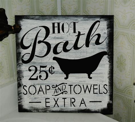 Bath Signs