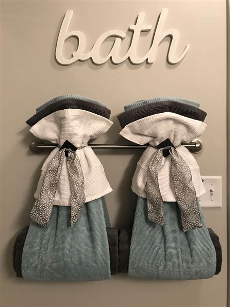 Bath Towel Display