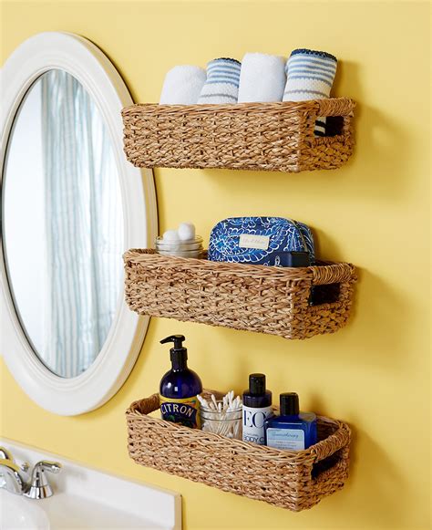 Bathroom Basket Storage Ideas