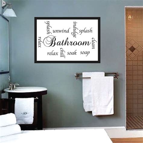 Bathroom Decor Sayings