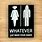 Bathroom Gender Signs