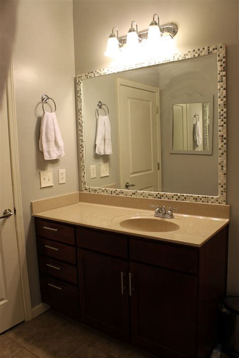 Bathroom Mirror Trim Ideas