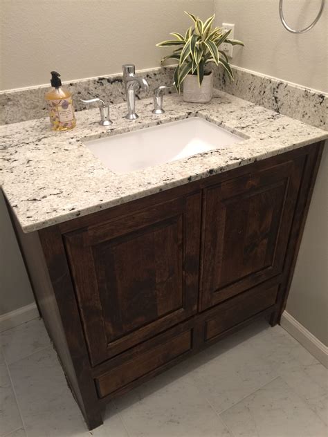 Bathroom Vanity with Granite Top