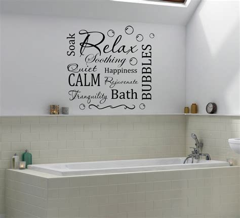 Bathroom Wall Art Stickers