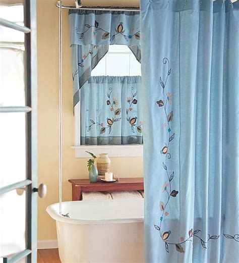 Bathroom Window Curtain Ideas