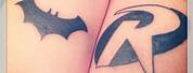 Batman Nightwing and Robin Tattoo