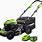 Battery Powered Self-Propelled Lawn Mower