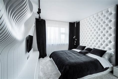 Beautiful Black and White Bedrooms
