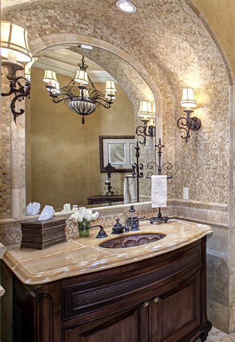 Beautiful Tuscan Bathroom