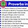 Best English Proverbs