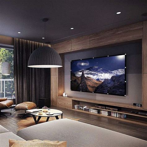 Big Screen TV Wall Ideas