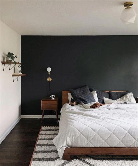 Black Bedroom Wall Colors