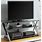 Black Glass TV Stands for Flat Screens
