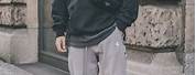 Black Hoodie Grey Sweatpants
