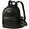 Black Leather Backpack Purse Women