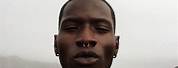 Black Man with Nose Piercing