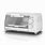 Black and Decker White Toaster Oven