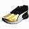 Black and Gold Track Shoes