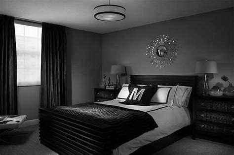 Black and Grey Bedroom Designs