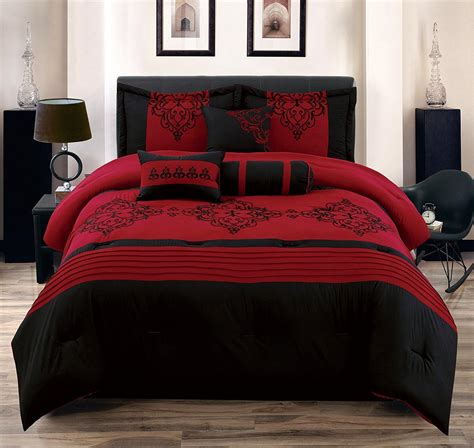 Black and Red Bedroom Sets