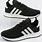 Black and White Adidas Trainers