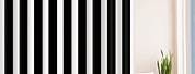 Black and White Striped Shower Curtains