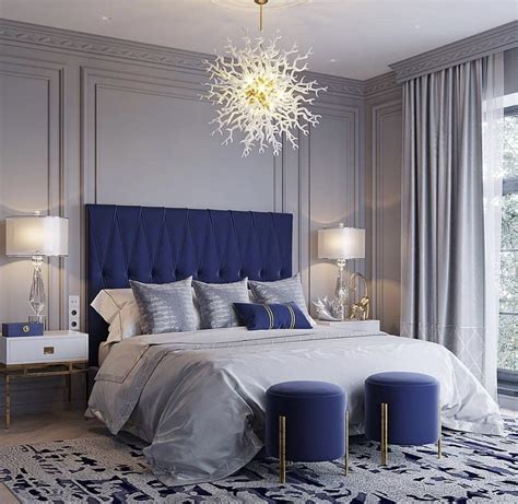 Blue Bedroom Interior Design