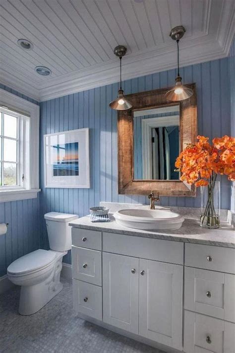 Blue Country Bathroom Ideas