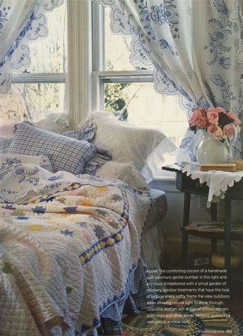 Blue English Country Bedrooms