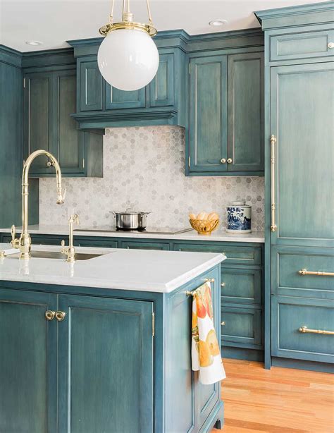 Blue Kitchen Cabinet Doors