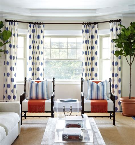 Blue Living Room Curtain Ideas