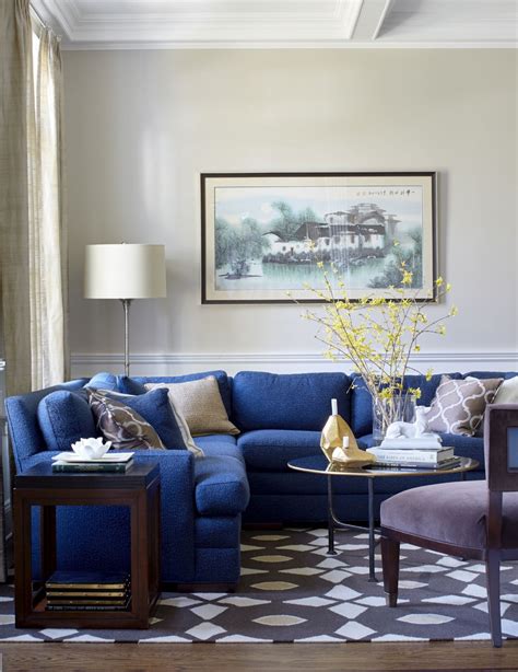 Blue Living Room Decor