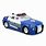 Blue Police Car Toy