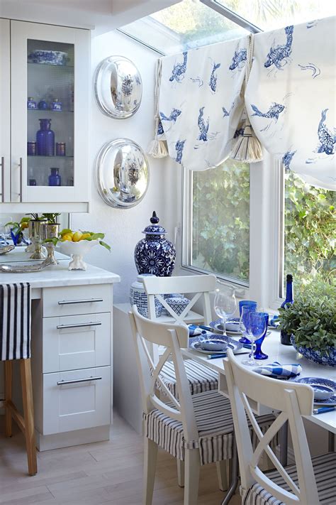 Blue and White Kitchen Decor