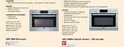 Bosch Microwave Oven Manual