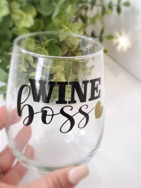 Boss Wine Glass