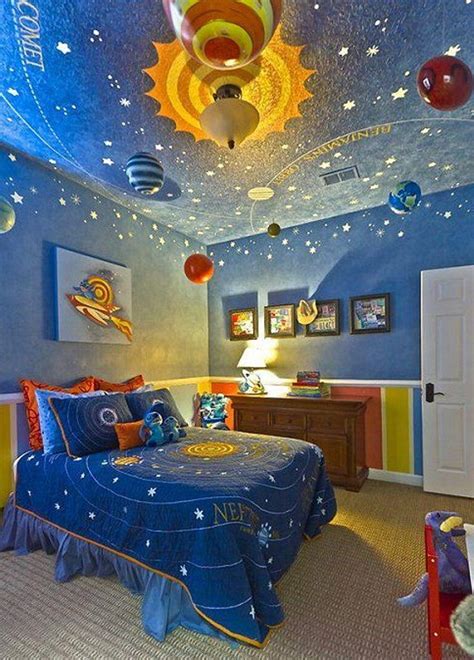 Boys Bedroom Space Theme