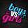 Boys vs Girls Logo
