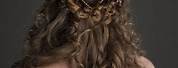 Braided Crown Renaissance Hairstyles