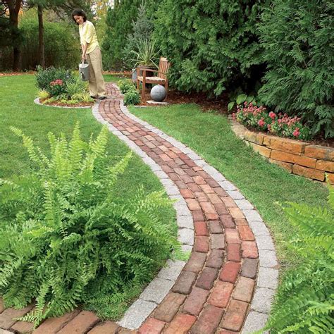 Brick Garden Path Ideas